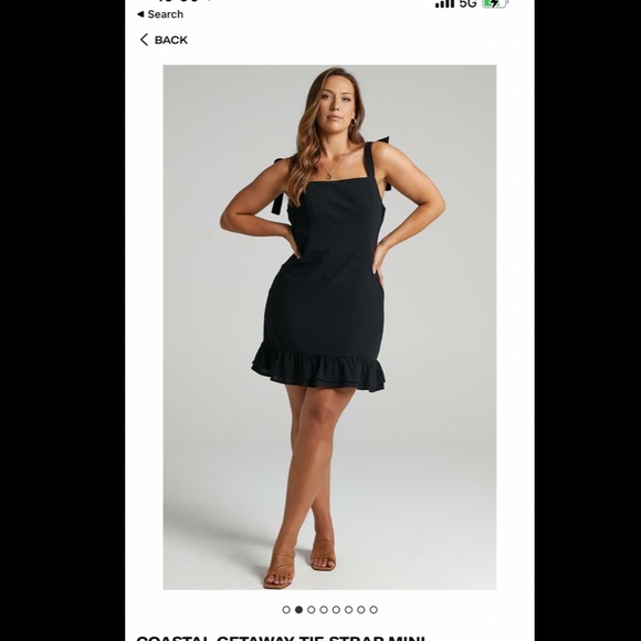 Showpo. | Dresses | Showpo Size 4 Black 
